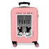 Disney Abs Trolley Suitcase 55Cm.4W Minnie & Mickey Paris Nude Pink