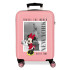 Trolley Disney Abs Valise 55Cm.4W Minnie Nyude Pink