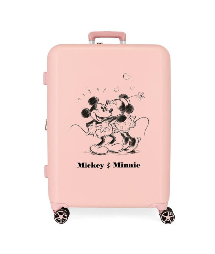 Trolley Disney Abs Valise 70Cm.W/Exp. 4W.Mickey & Minnie...