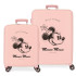 Set Disney Abs Bagage Trolley 2/ 55-70Cm.4W.Minnie You Are Magic Nude Pink