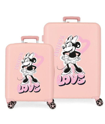 Set Chariot à bagages Disney Abs 2/ 55-70Cm.4W.Minnie...