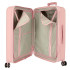 Set Chariot à bagages Disney Abs 2/ 55-70Cm.4W.Minnie Heart Nude Pink