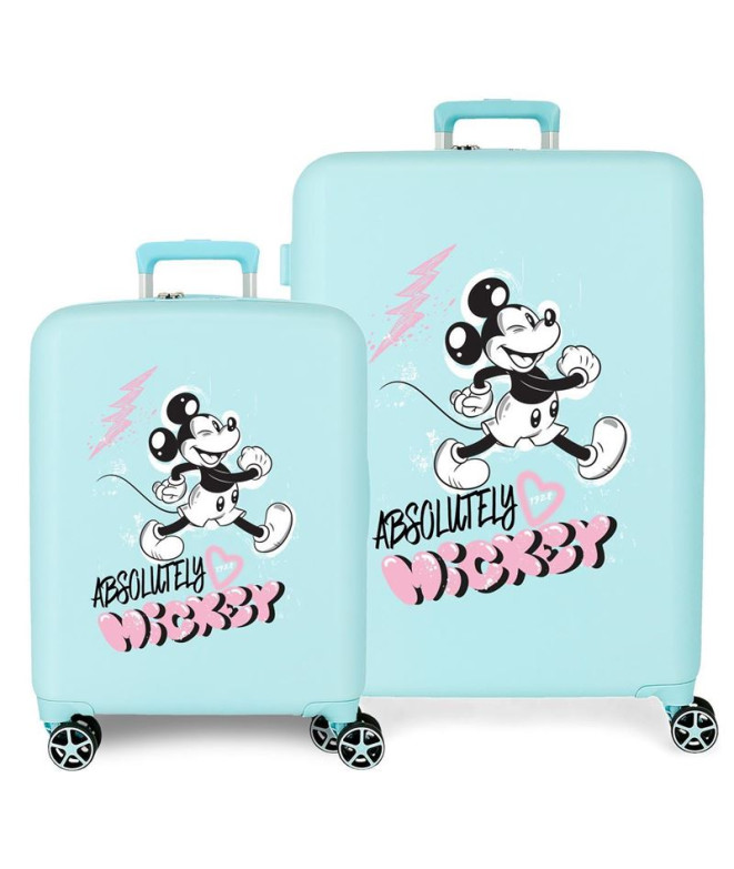 Set Disney Abs Bagage Trolley 2/...