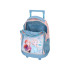 Sac à dos 2R. Sac à dos à roulettes Disney 2W.Frozen Believe In The Journey Bleu