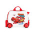 Valise Enfant Disney Abs Rolling 4W.(2 Multi.) 45Cm.Good Mood Cars Blanc