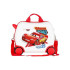 Valise Enfant Disney Abs Rolling 4W.(2 Multi.) 45Cm.Good Mood Cars Blanc