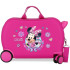 Valise Enfant Disney Abs Rolling 4W.(2 Multid.) Minnie Super Helpers Rose
