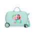 Valise Enfant Disney Abs Rolling 4W. 45Cm. Princesse Celebration Ariel Turquoise