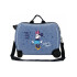 Valise Enfant Disney Abs Rolling 4W.(2 Multid.)Minnie Make It Rain Bows Bleu