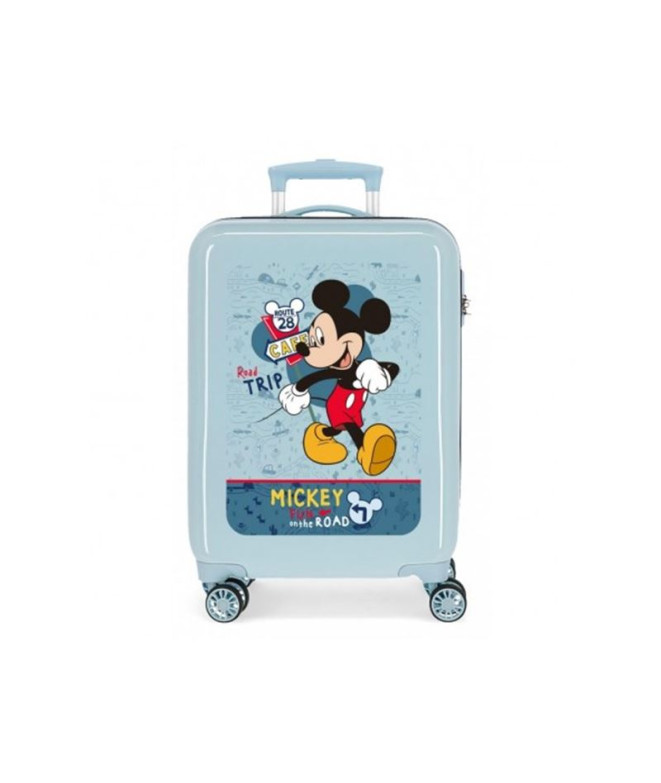 Trolley Disney Abs Valise 55Cm.4W Mickey Road...