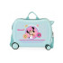 Valise Enfant Disney Abs Rolling 4W.(2 Multid.) Minnie Today Is My Day Bleu