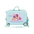 Valise Enfant Disney Abs Rolling 4W.(2 Multid.) Minnie Today Is My Day Bleu