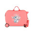 Valise Enfant Disney Abs Rolling 4W. (2.Multi) Stitch Cuddle Me Coral Pink