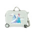 Valise Enfant Disney Abs Rolling 4W.(2.Multi) Frozen Arendelle est magique Vert