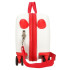 Valise Enfant Disney Abs Rolling 4W.(2 Multi.) 45Cm. Mickey Peek A Boo Blanc