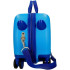 Valise Enfant Disney Abs Rolling 4W.(2 Multi.) 45Cm. Mickey Peek A Boo Bleu