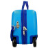 Valise Enfant Disney Abs Rolling 4W.(2 Multi.) 45Cm. Cars Lets Race Bleu