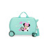 Valise Enfant Disney Abs Rolling 4W.(2 Multi.) 45Cm. Minnie & Figaro Bleu