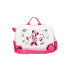 Valise Enfant Disney Abs Rolling 4W.(2 Multi.) 45Cm.Minnie Party White