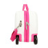 Valise Enfant Disney Abs Rolling 4W.(2 Multi.) 45Cm.Minnie Party White