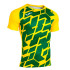 T-shirt football Joma de Myskin III Jaune/Vert