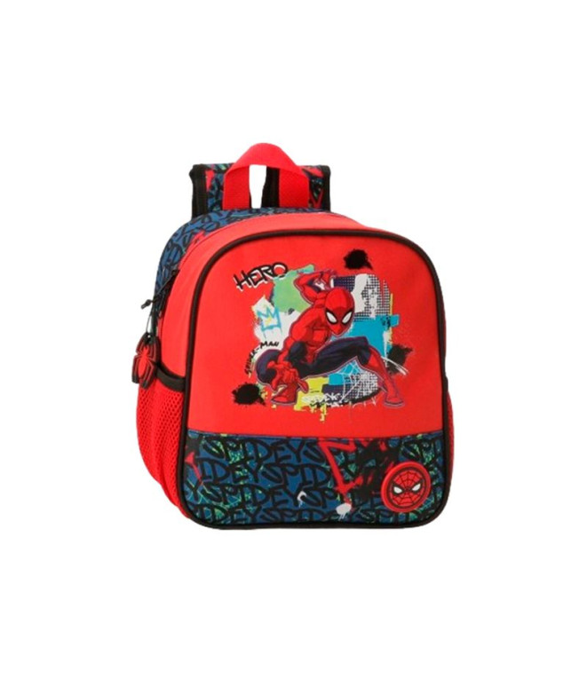 Sac à dos Marvel Adap. 25Cm. Spiderman Rouge...