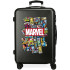 Valise Marvel Abs 68Cm.4R.Comic Marvel Noir