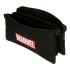 Trousse Marvel 3C.Marvel Logo Rouge Noir