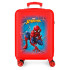 Chariot Marvel Abs 55Cm.4R. Spiderman Noir Rouge