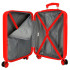 Chariot Marvel Abs 55Cm.4R. Spiderman Noir Rouge