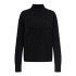 Sweat Only Onlbari L/S Highneck Knt Femme Noir