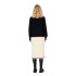 Sweat Only Onlbari L/S Highneck Knt Femme Noir