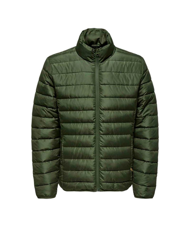 Veste Homme ONLY & SONS Onsbrody Quilt Vd Olive...