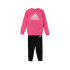 Ensemble adidas Set Enfant Little Essentials Logo Jogger Fleece Rose
