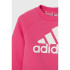 Ensemble adidas Set Enfant Little Essentials Logo Jogger Fleece Rose