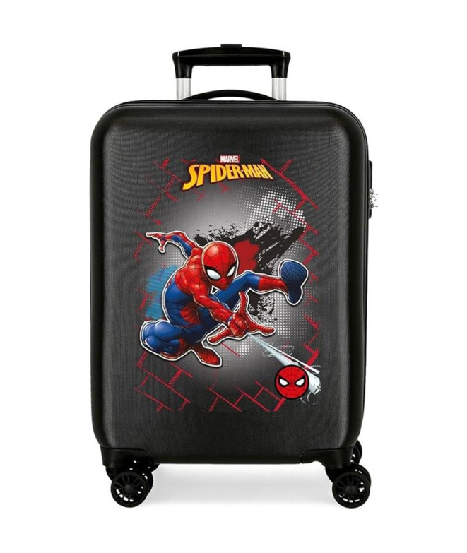 Chariot Marvel Abs 55Cm.4R.Spiderman Rouge Noir...