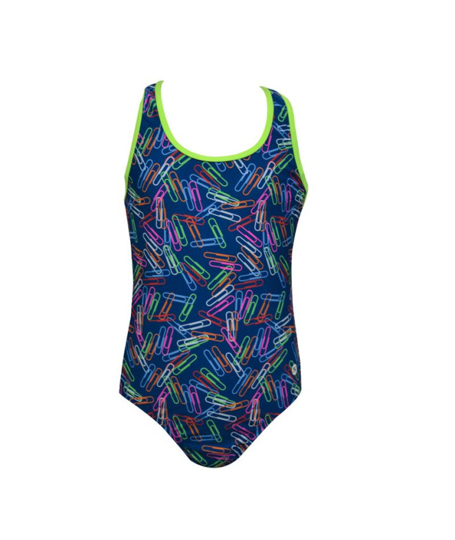 Maillot de bain Natation Ras Fille de Clips...