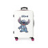 Trolley Disney Abs Valise 65Cm.4W Adorable Stitch Blanc