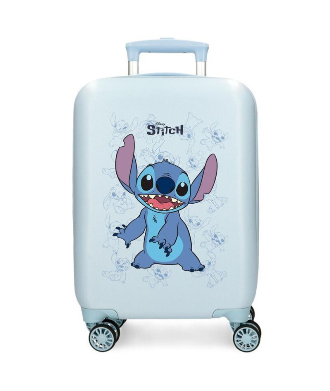 Trolley Disney Abs Valise 55Cm.4R.Happy Stitch...