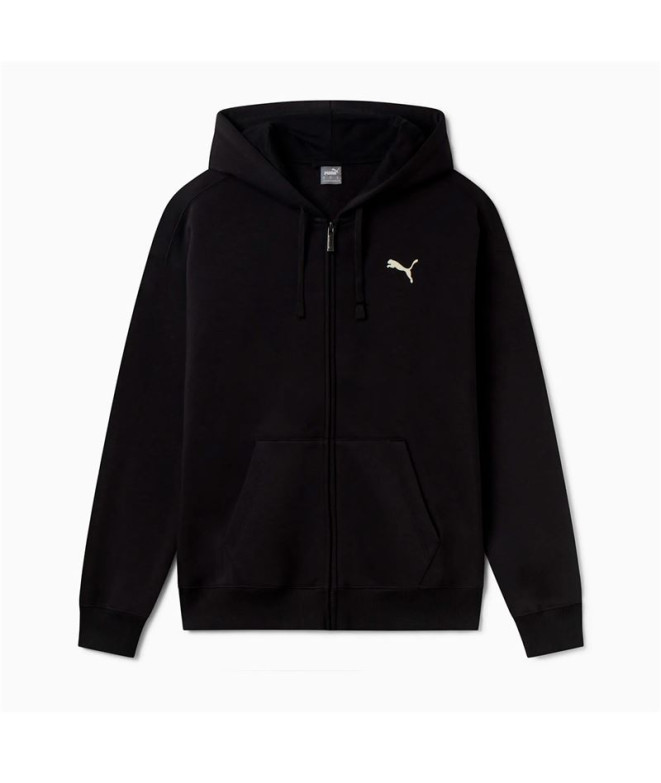 Sweat Puma Script Hoodie Fz Fl Femme