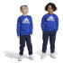 Ensemble adidas Set Enfant Little Essentials Logo Jogger Fleece Bleu