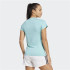 T-shirt adidas Femme Aeroready Train Essentials Minimal Branding Col V Bleu