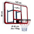 Set Support Basket Hook Board 120X80 Cm With Enebe