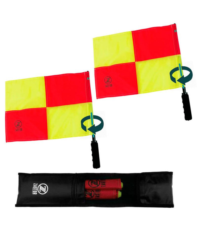 Set Drapeaux d'arbitre tournants C/Premier-C...