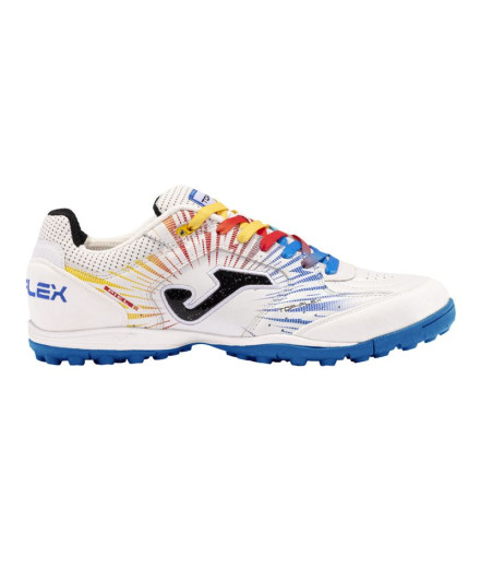 football Joma Haut Bottes de Flex 2476 Blanc Rouge