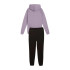 Survêtement Décontracté Femme de Puma Classic Hooded Tracksuit Fl Black/Purple