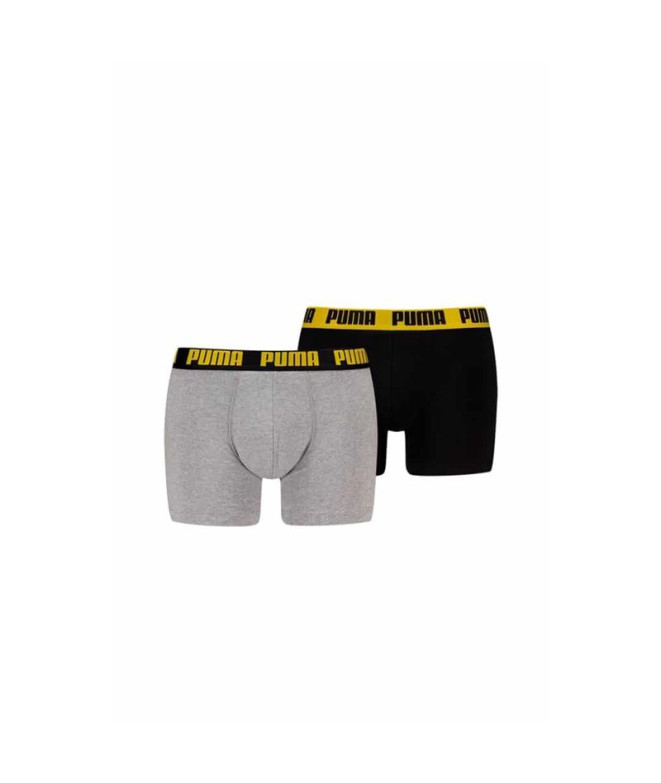 Slip Homme Puma Everyday Basic Noir/Gris/Jaune...