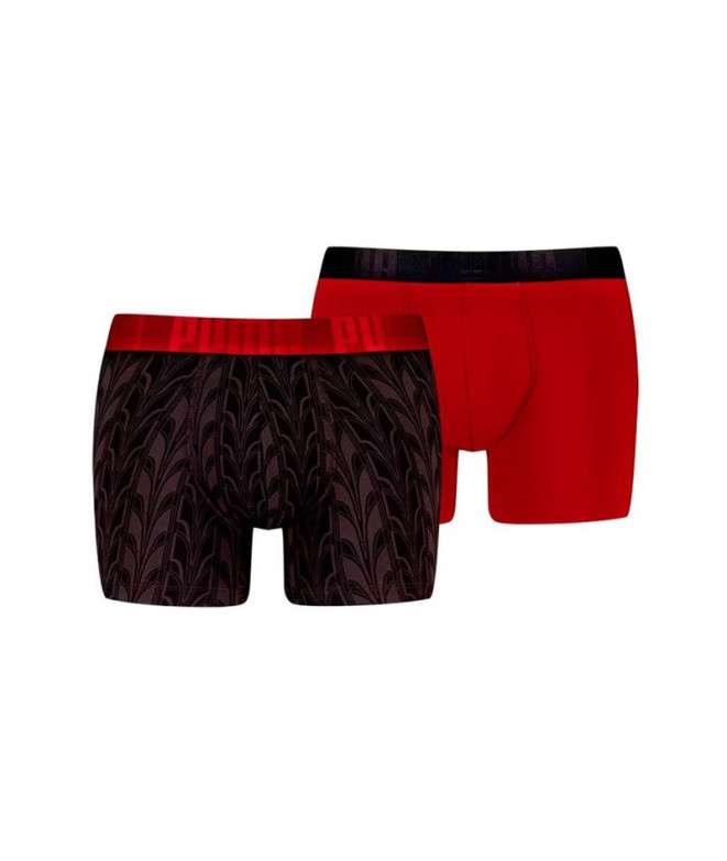 Slip Homme Puma Terrace Print Noir/Garnet Pack