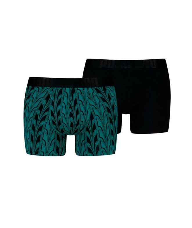 Slip Homme Puma Terrace Print Verde Sea Pack
