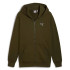Veste Décontracté Homme Puma Better Essentials Full-Zip Hoodie Fl Dark Olive